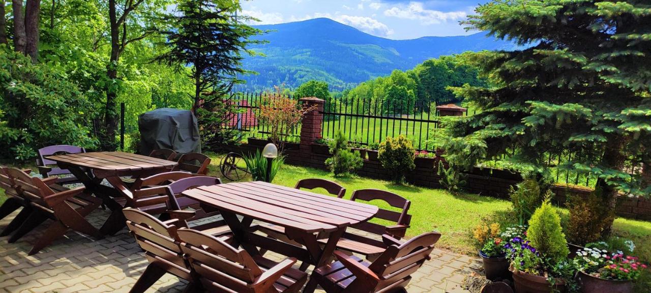 Gorski Widok Karpacz Apartamenty I Pokoje- Salon Kominkowy ภายนอก รูปภาพ