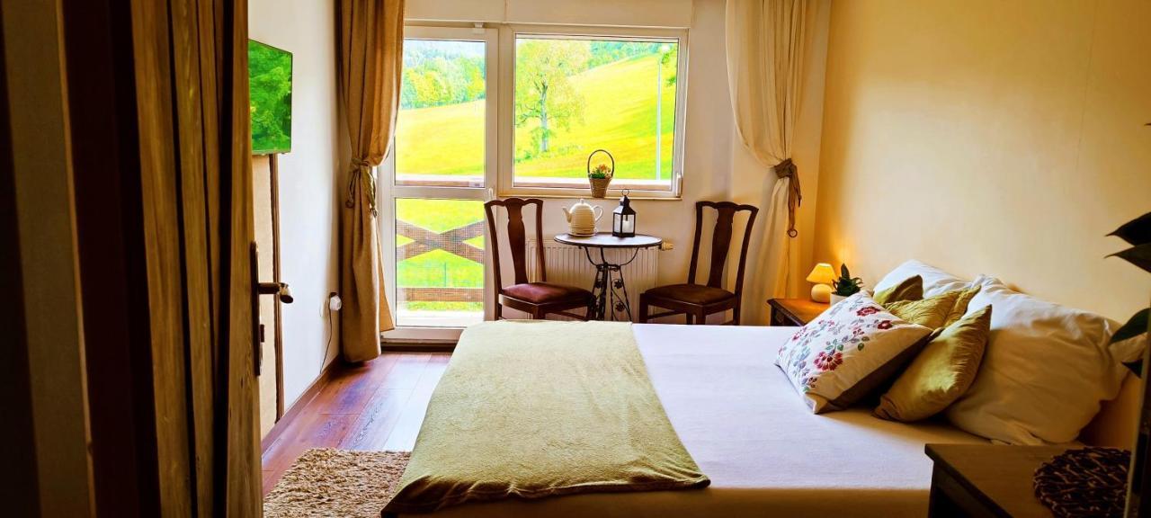 Gorski Widok Karpacz Apartamenty I Pokoje- Salon Kominkowy ภายนอก รูปภาพ