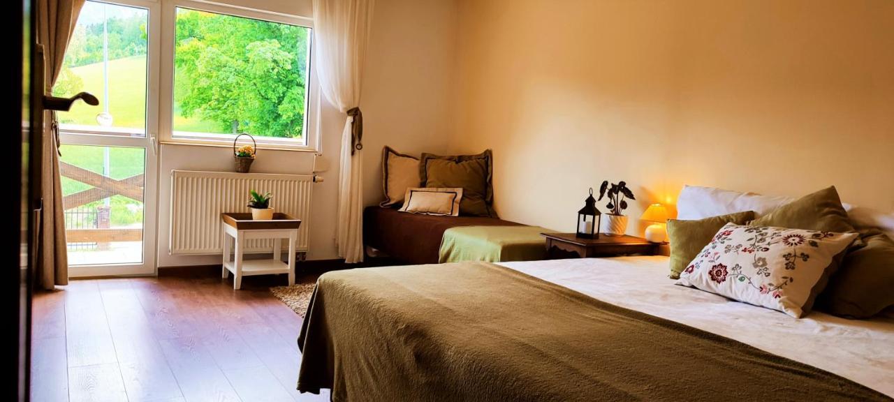 Gorski Widok Karpacz Apartamenty I Pokoje- Salon Kominkowy ภายนอก รูปภาพ